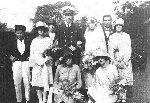 Wedding of David Cook and Muriel Mellors