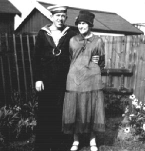 John William Cook with his mother Sarah