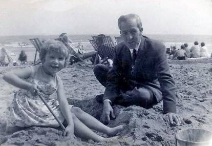 Christy Kenny with daughter Sue 1961