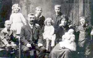 Thomas and Mary Ellen Kenny with their older children